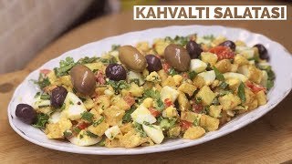 Doyurucu Kahvaltı Salatası  Naciye Kesici  Yemek Tarifleri [upl. by Grinnell843]