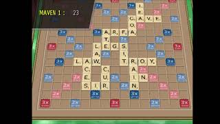 Scrabble NTSC Version  PS1 Gameplay [upl. by Hairahcez995]