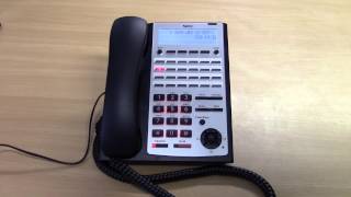 How to change the time on an NEC SL1100 Telephone System [upl. by Emerick]