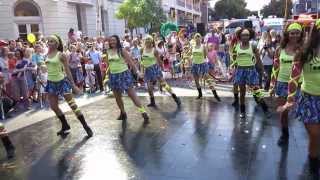 SandDance RAPUNZEL Student Team at Subiaco Street Festival 2013 [upl. by Lraed]