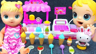 64 Minutes Relaxing With Ice Cream Playset Unboxing 🎅🧁 Cash Register Toys ASMR 😘 Galaxy Unboxing [upl. by Tolmach]