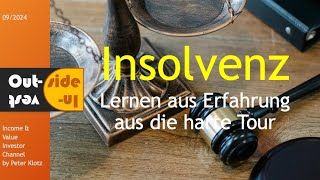 Insolvenz  Lernen aus Erfahrung auf die harte Tour [upl. by Sedicla]