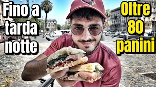 La PANINOTECA dove mangi OLTRE 80 PANINI al Vaticano [upl. by Llerihs132]