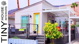 Palm Springs Trailer Beautiful Trailer Park in Palm Springs Revamped into Tiny Home Community [upl. by Callery]