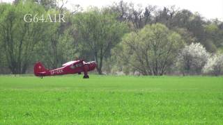 PZL101 Gawron SPCEE takeoff EPWS [upl. by Radie195]