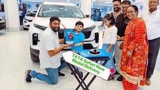 TATA Safari New Model Delivery Video In Boring Road Patna 2024 tatamotors automobile safari [upl. by Nortal828]