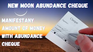 Hayeng Thasi Numitki Manifestation🌙Manifest Any Amount of Money🌙New Moon Abundance Cheque🌙Gratitude🌙 [upl. by Ennahoj]