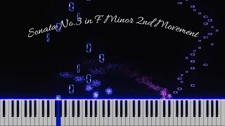 Sonata No3 in F Minor Op13 2nd Movement  Original Composition [upl. by Asen985]