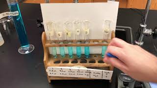 Analyzing a Copper Solution Using Colorimetry [upl. by Aicila]