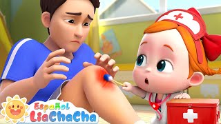 Canción de Boo Boo  Jugando al Doctor para Niños  LiaChaCha en Español  Canciones Infantiles [upl. by Xonk87]