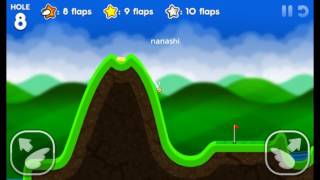 Flappy Golf 2  Golf Land Hole 8  8 Flaps [upl. by Atlante]