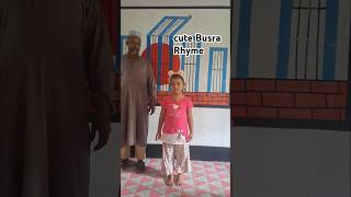 Little cute Busra presents a Rhyme PrePrimary [upl. by Lexie]