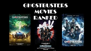 Ghostbusters Movies Ranked [upl. by Rolyab]