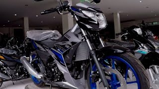 2024 Suzuki RAIDER R150 FI Metallic Matte Fibroin Gray [upl. by Heinrike]