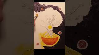 Bild 3 Die Erfüllung der Einheit  treestoryart art shorts treestoryart painting drawing [upl. by Tobias772]