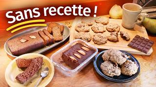 Apprendre à cuisiner des gâteaux sans recette [upl. by Nolubez]