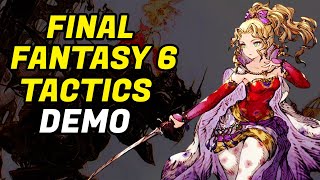 Final Fantasy 6 Tactics Gameplay  First Impressions [upl. by Nomed]