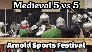 Medieval 5 vs 5 Finals at Arnold Fitness Expo 2024 [upl. by Llerehc]