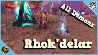 Rhokdelar  All Four Demons  Tutorial  World of Warcraft Classic [upl. by Evannia591]