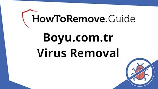 Boyucomtr Virus Removal [upl. by Laenahtan]