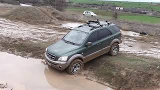 KIA Sorento plays in mud [upl. by Caldera]