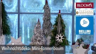 MiniTannenbaum  Weihnachtsdeko  christmas decoration  BLOOM’s Floristik [upl. by Akelam]