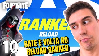 FORTNITE LIVE EP 10  RANKEADA DE NOVO MAS NO RELOAD [upl. by Durer]