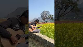 Aakash batadibya subba  Acoustic cover by Salman raza [upl. by Anale]