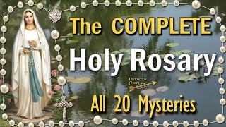 ALL 20 Mysteries of the Holy Rosary ❤️❤️❤️ COMPLETE Twenty Decades [upl. by Aelem657]