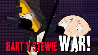 HAS A WAR STARTED BETWEEN BART SIMPSON AND STEWIE GRIFFIN  FITSIFY [upl. by Mikes162]