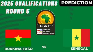 Burkina Faso vs Senegal Live Stream CAF Africa Nations Cup 2024 Qualifiers Commentary Score [upl. by Nylear]