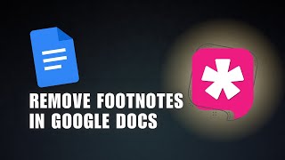 😍 EFFORTLESS How to Remove Footnotes in Google Docs 2023  Troubleshooting [upl. by Pennebaker789]