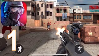 Counter Attack Multiplayer FPS  Walkthrough Gameplay part 1iOS Android [upl. by Eibrik860]