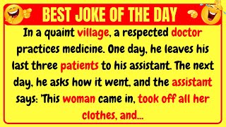 🤣 BEST JOKE OF THE DAY  This woman came in took off all her clothes and  New Jokes Every Day [upl. by Arnon]