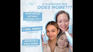 Light Weight Moisturizer For Summer Stay Fresh Moisturizer by Ellana Cosmetics [upl. by Zetrac709]