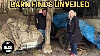 Barn Find Extraction  Two Rare Classic Cars See Daylight For The First Time In Decades [upl. by Anevad152]