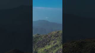 Vagamon Kerala DroneFootage AerialView Kurisumala Mountain keralatourism [upl. by Itnavart]