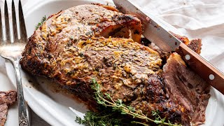 Easy Ribeye Roast Recipe [upl. by Selrac211]