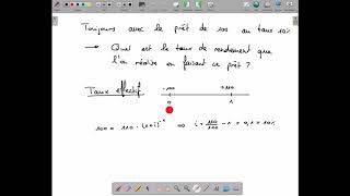 taux effectifs vs nominaux [upl. by Wadlinger138]