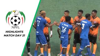 Nigeria Premier Football League NPFL Match Day 21  Highlights  NPFL24 [upl. by Volny]