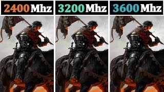 Ryzen 2400G 2400 vs 3200 vs 3600Mhz  Tested 14 Games [upl. by Ylek]