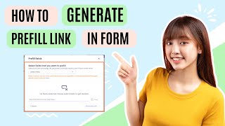 How to Generate Prefill Link in Form [upl. by Naggem181]