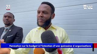 Formation sur le budget à l’intention d’une quinzaine d organisations de droits humains  CARDH [upl. by Frazier813]