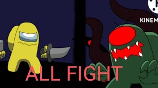 Among us Animation Rodamrix All Fights [upl. by Renat]