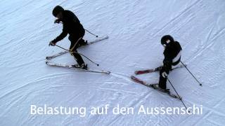 Skifahren lernen  der Pflugbogen [upl. by Anitsirk]