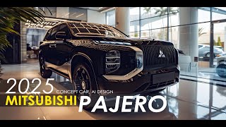 Mitsubishi Pajero All New 2025 Concept Car AI Design [upl. by Ahsiekahs]