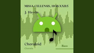 Missa cellensis HobXXII5 Kyrie I All voices [upl. by Fonz453]