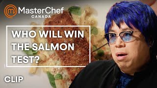 Taste Test Triumph  MasterChef Canada  MasterChef World [upl. by Lehcear]