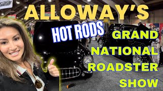 ALLOWAY’S HOT RODS AT GRAND NATIONAL ROADSTER SHOW 2024 [upl. by Orsa]