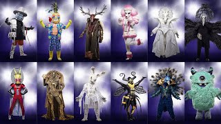 The Masked Singer • Season 1 • All Reveals [upl. by Eedebez379]